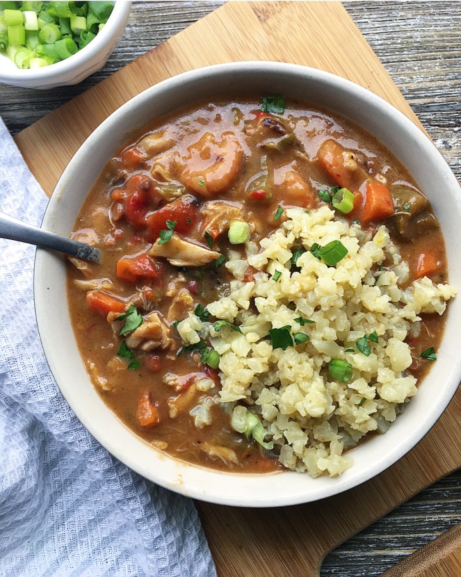 Easy Seafood Gumbo CrockPot® 6Quart Express Crock MultiCooker